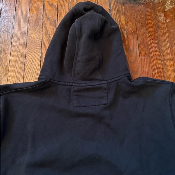 90’s CAT Construction Vintage Quarter Zip Hooded Sweatshirt - Picture 10 of 13